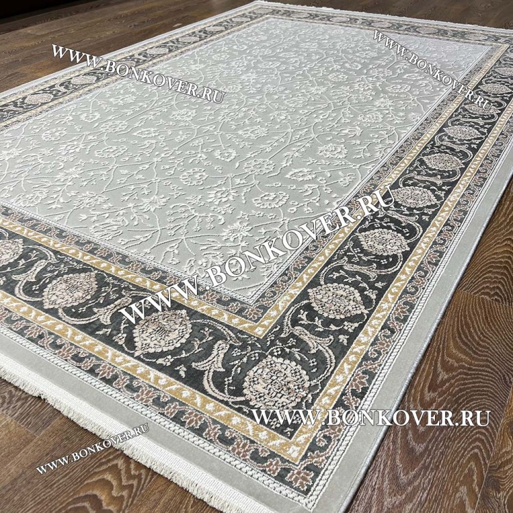 Тонкий Ковер для гостиной дизайн 58 Grey Cream