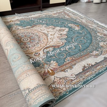 Иранский Ковер Медальон Дизайн 30590