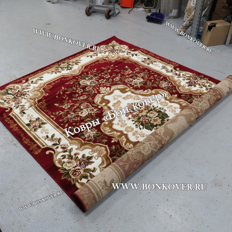 Ковер для гостиной Бордовый Арт 25482 New
