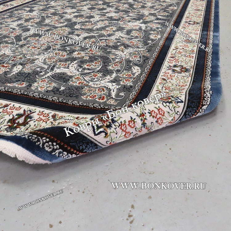 Турецкий Ковер Для Гостиной Дизайн 30568 Синий