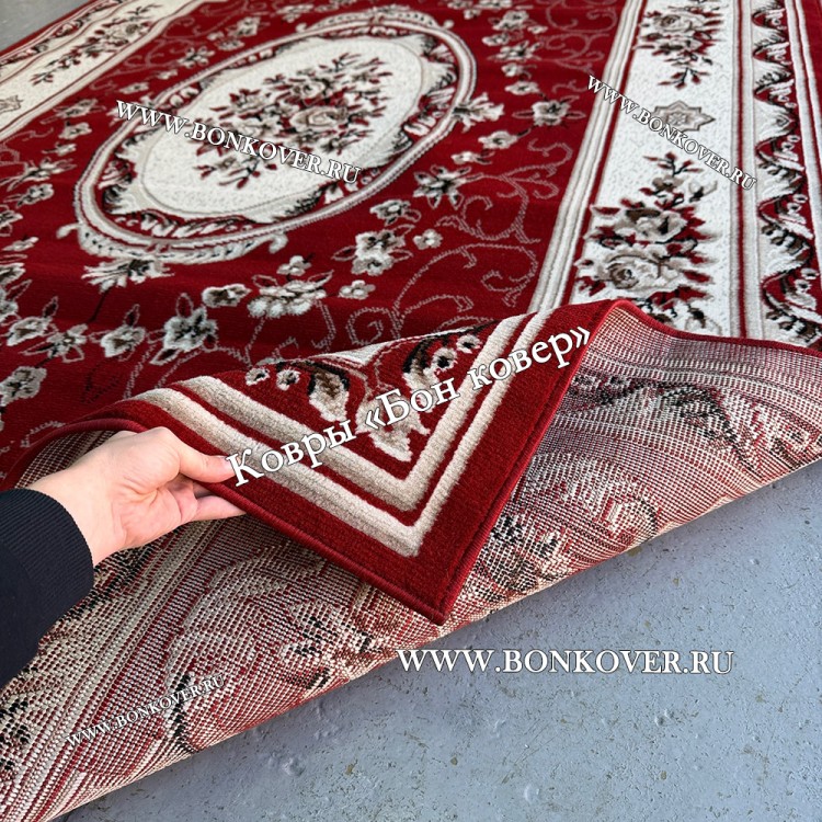 Ковер Лайт Карпет New 4 Дизайн 18 Красный