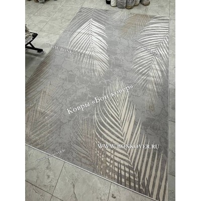 Современный Ковер Дизайн 028 Серый